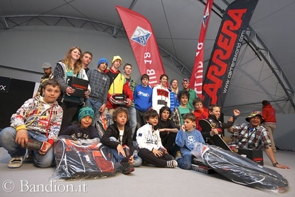 Freeride Challenge Punta Nera - During the Freeride Challenge Punta Nera 2012 at Cortina