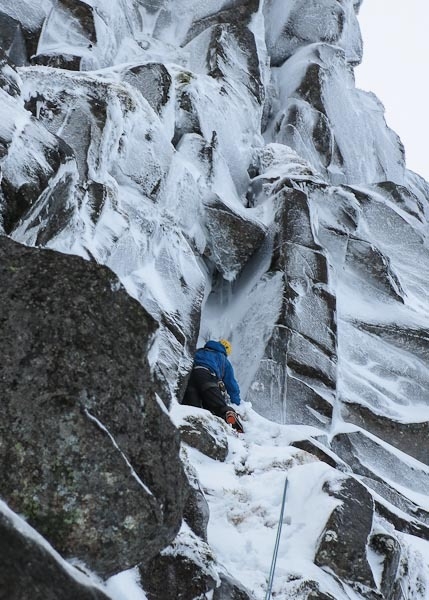 Difficili nuove vie invernali in Scozia