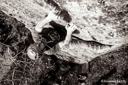 Amiata trad climbing in Tuscany