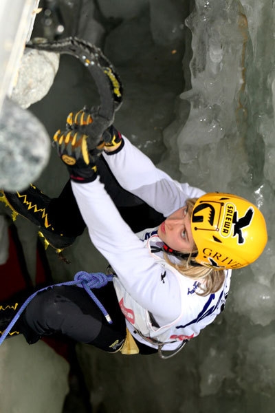 Ice Climbing World Cup 2008: Lavarda and Anthamatten win after Saas Fee