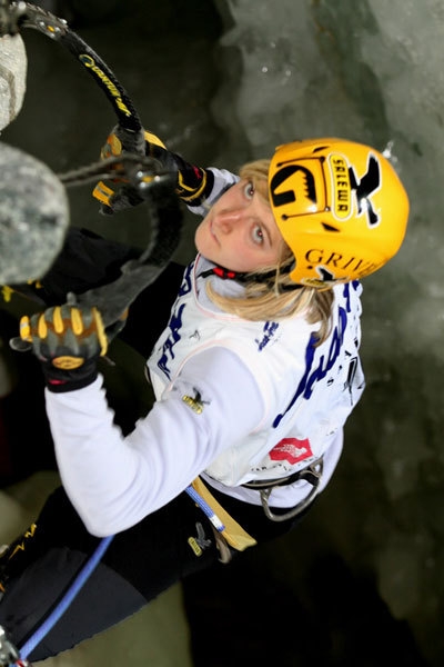 Ice World Cup - Saas Fee - Angelika Rainer