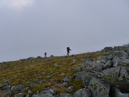 Scozia - Coire an Lochain, Aonach Mòr, Lochaber: avvicinamento al  Coire an Lochain