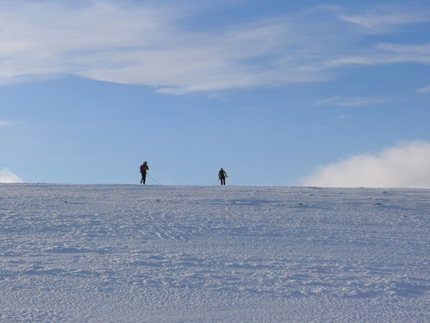 Scozia - Coire an Lochain, Aonach Mòr, Lochaber: avvicinamento al  Coire an Lochain