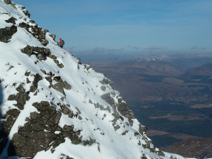 Scozia - Coire an Lochain, Aonach Mòr, Lochaber: su Morwind, al Coire an Lochain.