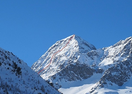 Pizzo Dosdè, una nuova discesa nel gruppo Cima di Piazzi