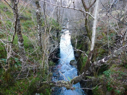 Scozia - Glen Coe, Coire Gabhail: avvicinamento alla Lost Valley