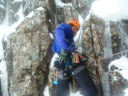 Scozia - Glen Coe, Coire Gabhail: Christian Türk su Moonlighting