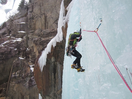 Norvegia - Cascate di ghiaccio in Norvegia: Nye wermorkfoss