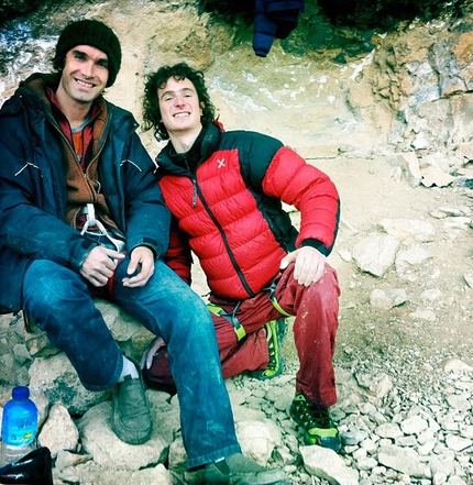 Chris Sharma - Chris Sharma and Adam Ondra at Oliana, Spain