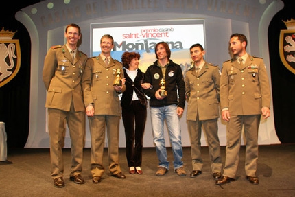 Saint Vincent Award for mountain professionals - The winners from Valle d'Aosta and Betta Gobbi