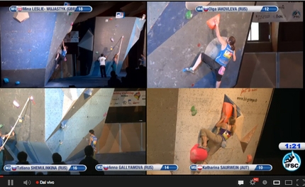 Bouldering World Cup Millau - live