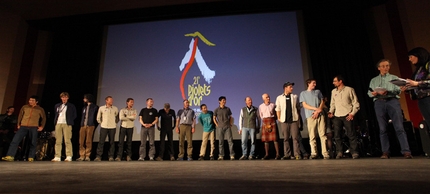 Piolets d'Or 2013 - Tutti i premiati sul palco del Palanoir di Courmayeur