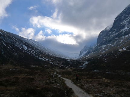 Scozia - Avvicinamento alla parete N del Ben Nevis