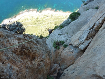 Monte Gallo, & Monte Monaco, Sicilia - Parte alta di Ho sentito le sirene cantare, Pizzo Sella