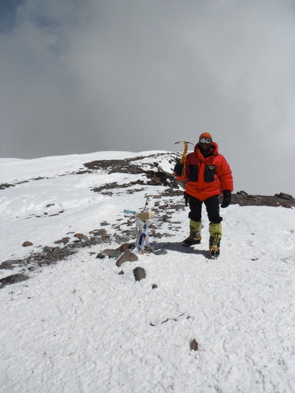 Danilo Callegari - Danilo Callegari in cima al Aconcagua