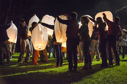 Melloblocco 2013 - The opening ceremony of the 10th Melloblocco.