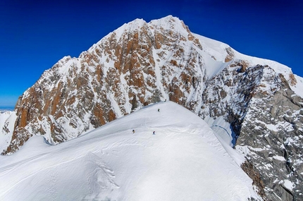 Aiguille Blanche de Peuterey: 29 years on the first repeat of the Never Never Face