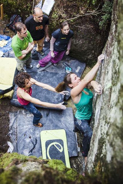 Melloblocco 2013 - Barbara Zangerl su Africa