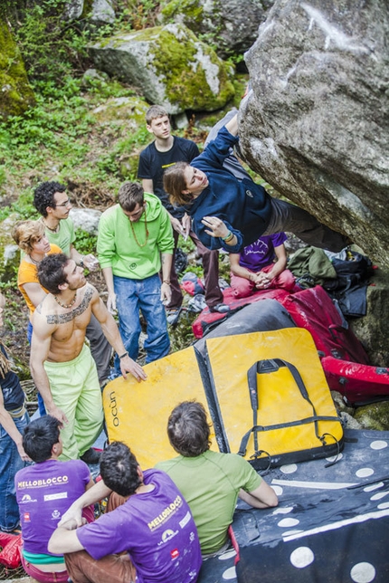 Melloblocco 2013 - Chiara Limonta on Heart of stone