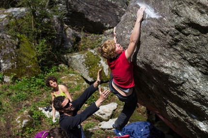 Melloblocco 2013 - Anna Borella on Heart of stone