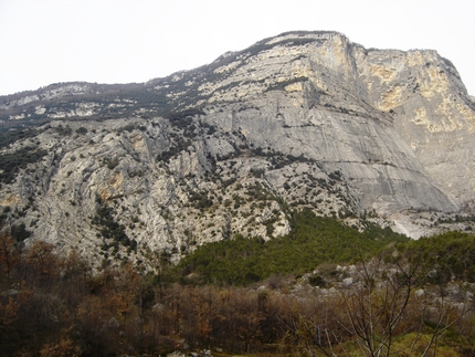 Valle del Sarca - Cima alle Coste dove corre la via Dinosauri