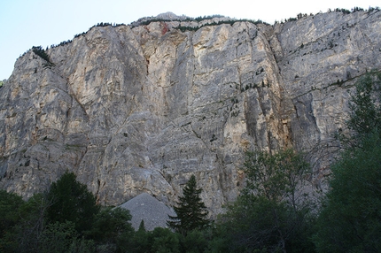 Val di Susa - Parete dei militi settore Diedro del Terrore