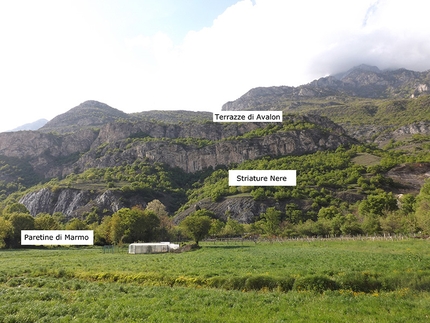 Val di Susa - Panoramica delle falesie