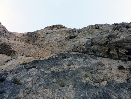 Via Del Risveglio, Parete Rossa di Catteissard, Val di Susa - L'impressionante linea verso il cielo