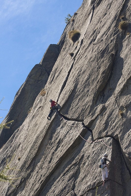 Clean Climbing: un’occasione da non perdere. - Fessura della Disperazione