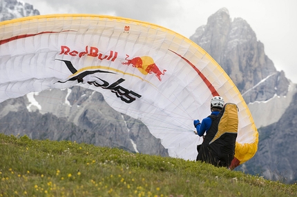 Red Bull X-Alps - Durante il Red Bull X-Alps 2011