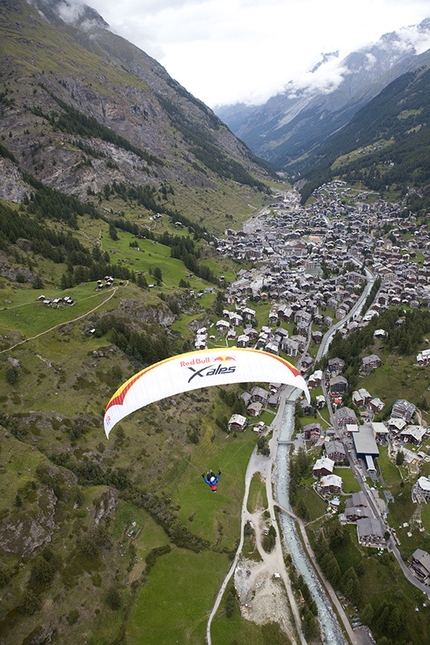 Red Bull X-Alps - Durante il Red Bull X-Alps 2011