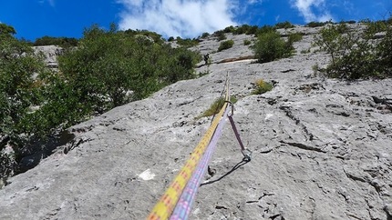 Los Compadres, Gole di Gorroppu, Sardinia - Los Compadres (325m, 5c+, Corrado Pibiri, Vincenzo Carcangiu 2013)