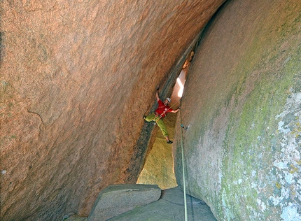 Strike! the incredible route at Perda asub 'e pari in Sardinia