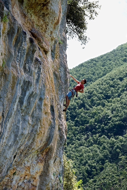 Arrampicare a Subiaco nella Valle dell’Aniene