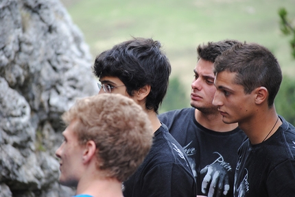 Salewa Rock Show 2013 - Salewa Rock Show 2013 at the Città dei Sassi (Sassolungo, Dolomites)