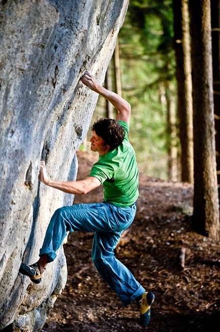 Hirschwände bouldering in Austria