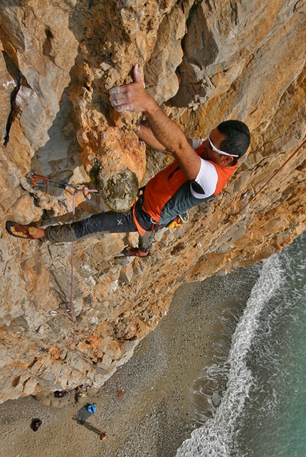 Capo Palinuro - Spiaggia Della Molpa Capo Palinuro - Spiaggia Della Molpa - Amedeo Polito climbing Non sia Maya