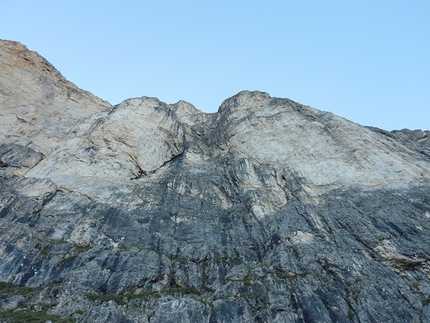 Via Casarotto - Roda di Vael - Sotto la parete della Roda di Vael