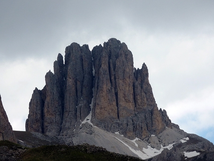 Via Casarotto - Roda di Vael - Panorama attorno alla Roda di Vael