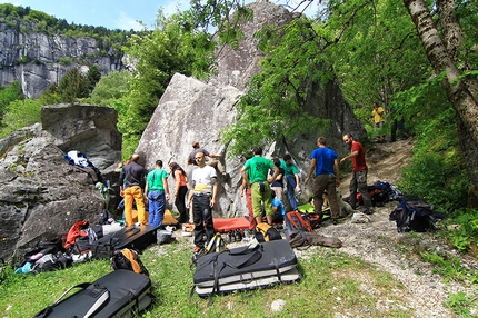 Scurla Plock, Valle di Daone - 08-09/06/2013: Scurla Plock, il raduno boulder in Valle di Daone