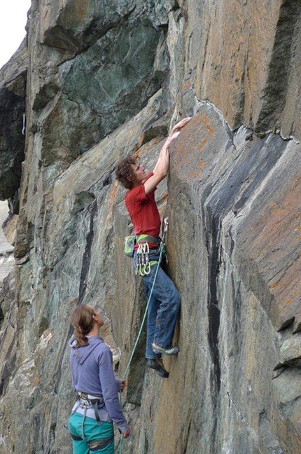 Val Malenco - Adam Ondra in Valmalenco ai Garides