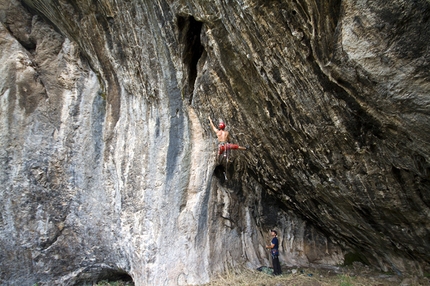 Anavra, Greece - Anavra sector D – The Big Caves, the new crag in central Greece.