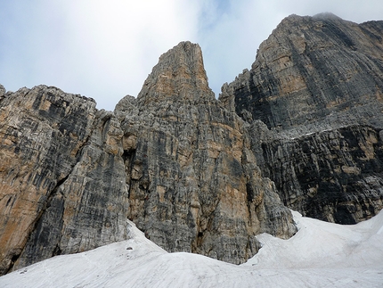 Via Stenghel alla Torre d'Ambiez - Torre d'Ambiéz