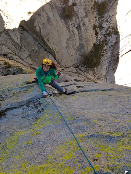 The Needles, California - Atlantis, last pitch. The Sorcerer.