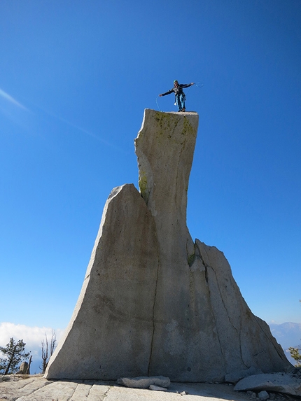 The Needles, California - Charltan Spire Our lady of the Needles