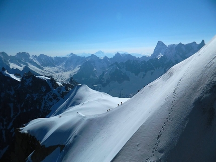 SuperAlp 7 - View from the Aiguille du Midi