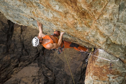 Svab e Larcher all' International Climbing Meeting in Galles