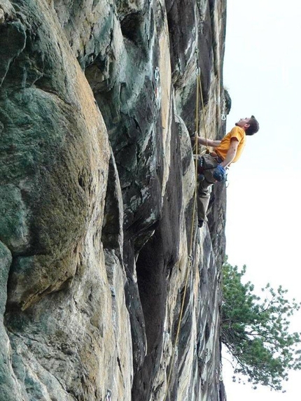 Valmalenco - Zoia Bassa, Valmalenco: Stefano Ghisolfi su Elever 8a+