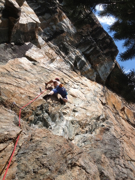 Valmalenco - Zoia Nuova, Valmalenco: Daniele Pigoni su Gajardi 7c