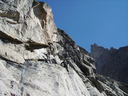 Via Bertone - Zappelli all'Aiguille Croux, Monte Bianco